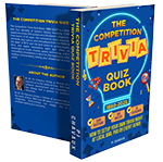 Cover of The Competition Trivia Quiz Book: 1980–2025 by PJ Chavaux